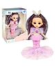 Bunie Cute Realistic Mermaid Doll for Girls Pack of 1 Dress Color May Vary - Height 15 cm