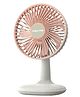 Bunie Rechargeable Portable Desktop Fan  Pink