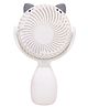 Bunie Cute Rechargeable Portable Desktop Fan  White
