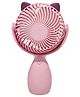 Bunie Cute Rechargeable Portable Desktop Fan  Pink