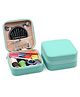 Bunie Small & Portable Sui Dhaga Kit  Needle and Thread Box Green