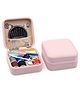 Bunie Small & Portable Sui Dhaga Kit  Needle and Thread Box Pink
