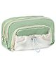 Bunie Multiple Compartment Stationery Pouch with Drawstring Pocket  Sea Green