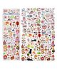 Bunie Cute Cat Theme Kawaii Stickers Set  4 Sheets Decorative Stickers