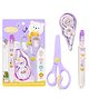 Bunie Correction Tape with Fluid and Scissor Set  Purple