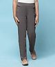 BIBA Cotton Lycra Solid Jeggings - Grey