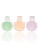 House of Quirk Wide-Mouth Portable Travel Bottles 90 ml Leakproof Silicone Travel Bottles Portable Shampoo Traveling Size Liquid Containers Kit - Set of 3