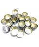 iKalaa Tea light Aluminium empty containers 100 Pcs