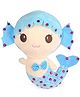 Tickles Cute Mermaid Soft Doll Stuffed Plush Toy for Kids Girls Birthday Gifts (Color: Blue Height 20 cm)