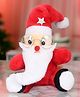 Tickles Christmas Santa Claus Soft Stuffed Plush Toy for Kids Room (Color: Red Height 30 cm)