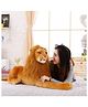 Tickles Jumbo Lion - King of The Jungle Soft Stuffed Plush Animal for Kids Birthday Gift (Color: Brown; Size: 45 cm)