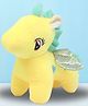 Tickles Unicorn with Wing Soft Stuffed Plush Animal Toy for Kids Birthday Gift (Color: Yellow; Size: 25 cm)