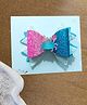 NYRA DESIGN STUDIO Crab Applique Detailed Clip - Pink & Blue