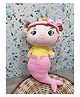 Tickles 50 cm Mermaid Doll Soft Stuffed Plush Toy for Kids Boys & Girls Birthday Gift (Color Pink )