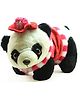 Tickles 40 cm Beautiful Dressed Panda Soft Stuffed Plush Animal Toy For Kids Boys & Girls Birthday Gifts(Color Black)