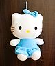 Tickles Soft Stuffed Plush Cute Hello Kitty Soft Stuffed Plush Animal Toy for Kids Room (Color: Blue; Size:28 cm)