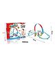 Sanjary Diy Paradise Train Track Toy Roller Coaster Set for Kids Color Design May Vary