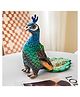 Tickles 45 cm Beautiful Peafowl Peacock Zoo Bird Soft Stuffed Plush Toy for Kids Boys & Girls Birthday Gift (Color Multicolor)