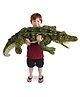 Tickles Crocodile Soft Stuffed Plush Animal Toy for Kids Boys & Girls Birthday Gift Green - Height 92 cm