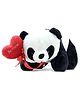 Tickles Soft Stuffed Plush Animal Toy Propose Day Panda with Be Mine Heart Valentine Gift for Girlfriend Wife Husband Valentine Day (Color: Black and White Size: 26 cm)