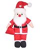 Tickles Christmas Santa Claus Plush Soft Toy Soft Stuffed for Kids Boys & Girls (Color: Red  Size: 30 cm)