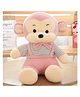 Tickles Super Soft Monkey Stuffed Animal Toy for Kids Birthday Gifts (Size: 32 cm Color: Pink)