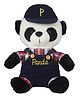 Tickles Handsome Sitting Panda Stuffed Soft Plush Animal Toy for Kids (Color: Red Size: 30 cm)