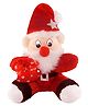Tickles Christmas Santa Claus with Gift Bag Stuffed Soft Plush Toy for Kids Room (Color: Red Size: 32 cm)