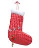 Tickles Merry Christmas Santa Claus Sock Soft Stuffed Plush X-MAS Tree Gift For Kids (Color: Red Size: 30 cm)
