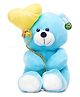 Tickles I Love You Balloon Heart Teddy Soft Stuffed Plush Toy for Kids Baby Girls & Boys Birthday Gifts Valentine's Day Home Decoration  Color: May Vary - Height 18 cm
