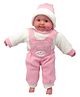 Tickles Laughing Baby Soft Doll Gudiya Toy for Kids Boys & Girls Birthday Gifts Pink - Height 35 cm