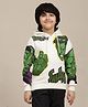 Kidsville Marvel Featuring Full Sleeves Avengers Printed Hoodie - Off White