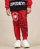 Kidsville Marvel Avengers Featuring Spiderman Printed Joggers - Red