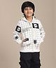 Kidsville Marvel Avengers Featuring Full Sleeves Spiderman Printed Hoodie - Off White