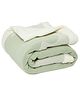 TIDY SLEEP Fleece Knitted Double Layered Blanket Size 100x120 cm (Happy Hippo)