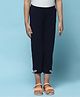 BIBA Cotton Lycra Solid Jeggings - Navy Blue