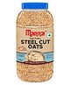 MANNA Steel Cut Oats 1.5kg | Ready to Cook Breakfast Oats for Weight Loss | Wholegrain Jar - 1500 g