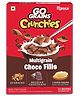 MANNA Go Grains Crunchies Choco Fills Kids Breakfast Cereal Millets | Multigrain Refill - 450 g