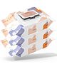 INPOUT Pack of 3 Paraben free, Alcohol free 99% Pure water BABY Wet Wipes with Lid(80pcs each pack)