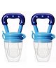 INPOUT Pack of 2 Silicon Feeders (Color may Vary)