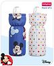 Babyhug Disney Digital Print Premium Cotton Bottle Cover Mickey Hot Air Balloon Print Pack of 2 (Medium) - Blue And White