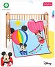 Babyhug Disney Digital Print Premium Cotton Quilt For Babies Mickey Hot Air Balloon Print - Blue