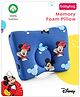Babyhug Disney Digital Print Premium Cotton Rectangular Memory Foam Pillow Mickey Hot Air Balloon Print - Blue