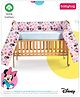 Babyhug Disney Premium Cotton Cot Bumper Minnie Mouse & Me Theme - Pink