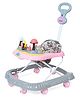 JoyRide Magical Tales Castle Baby Walker with Musical Toy Bar, Rattles, Parental Control, Cushioned Seat, Activity Toys, Height Adjustable, Foldable, 3 Colours MAGICAL PINK