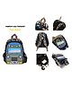 YAMAMA School Bags Fun Autos Car Printed Backpack For Kids With Adjustable Straps Premium Design Bag For Kids Best For School Picnic Holidays - (Height 14 Inch - Multicolor)