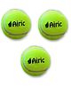 Airic Light Weight Cricket Tennis Ball  (Pack of 3, Green)