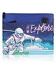 Echo Boomers Blue Space Print Sling Bag  Stylish Exam & Activity Crossbody for Kids | Durable & Lightweight Shoulder Bag for School & Travel