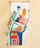The Wishing Chair  Jungle Time Handpainted Cotton Fabric Height Chart