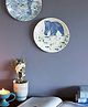 The Wishing Chair Animal Illustrative Series Wall Plate - Bear